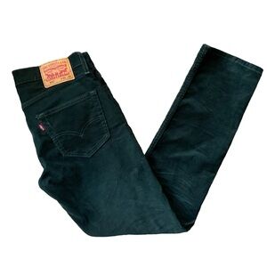 Levi Strauss Men’s Black Velvet Jeans 4 Pockets Size W31 L32